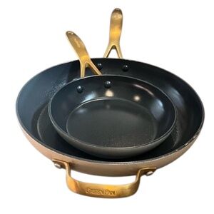 GreenPan Jewel 2-piece Ceramic Non-Stick 10" 12" Skillet Set